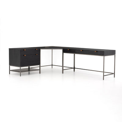 product image of Trey Desk System In Black Wash Poplar 570