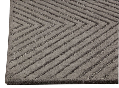 product image for Union Square Collection Hand Tufted Wool Rug in Grey design by Mat the Basics 45