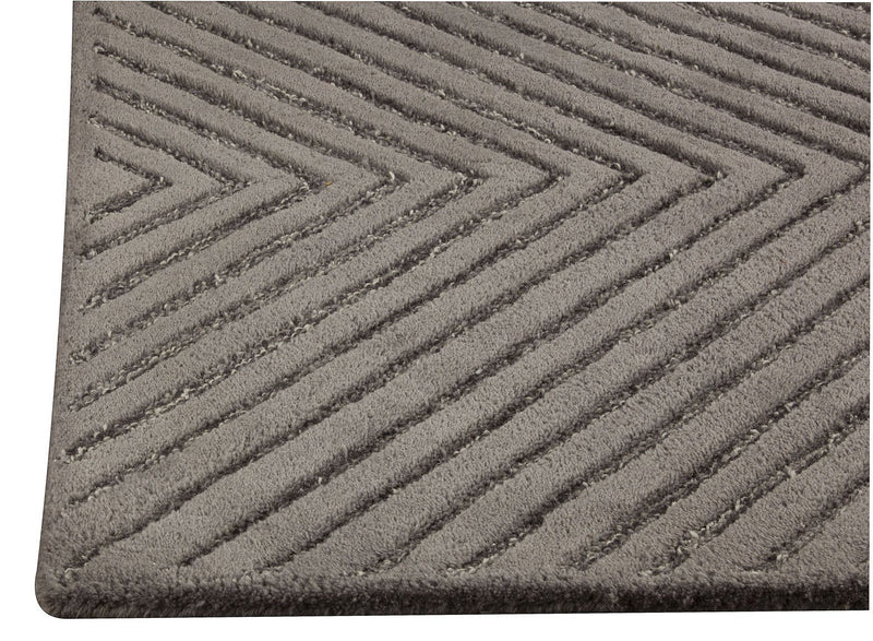 media image for Union Square Collection Hand Tufted Wool Rug in Grey design by Mat the Basics 232