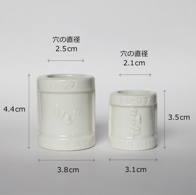 product image for ceramic toothbrush stand design by puebco 6 15