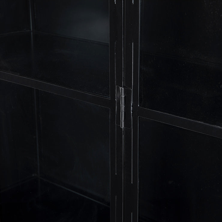 media image for Belmont Metal Cabinet In Black 245