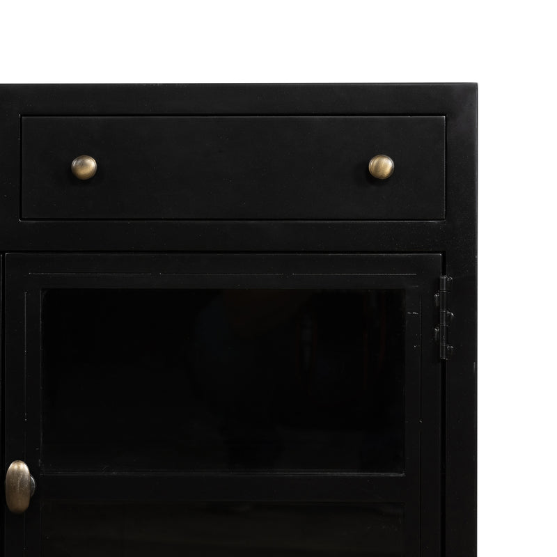 media image for Shadow Box Media Console In Black 240
