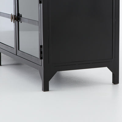 product image for Shadow Box Media Console In Black 1