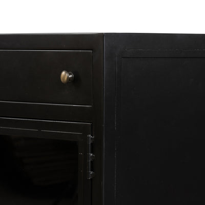 product image for Shadow Box Media Console In Black 22