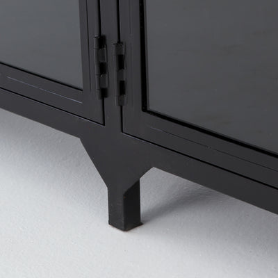 product image for Shadow Box Media Console In Black 8