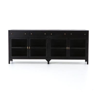 product image of Shadow Box Media Console In Black 599