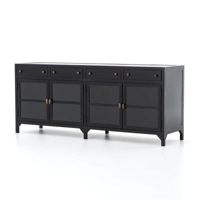 product image for Shadow Box Media Console In Black 58