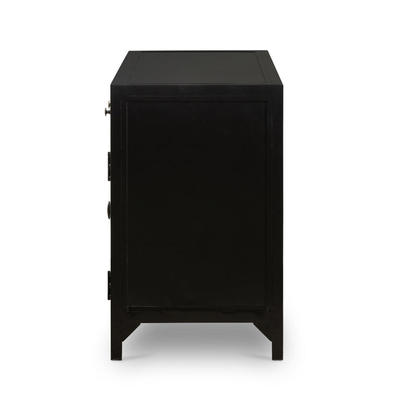media image for Shadow Box Media Console In Black 216