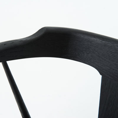 product image for Ripley Dining Chair In Black Oak 23