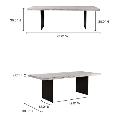 product image for Evans Dining Table 8 29