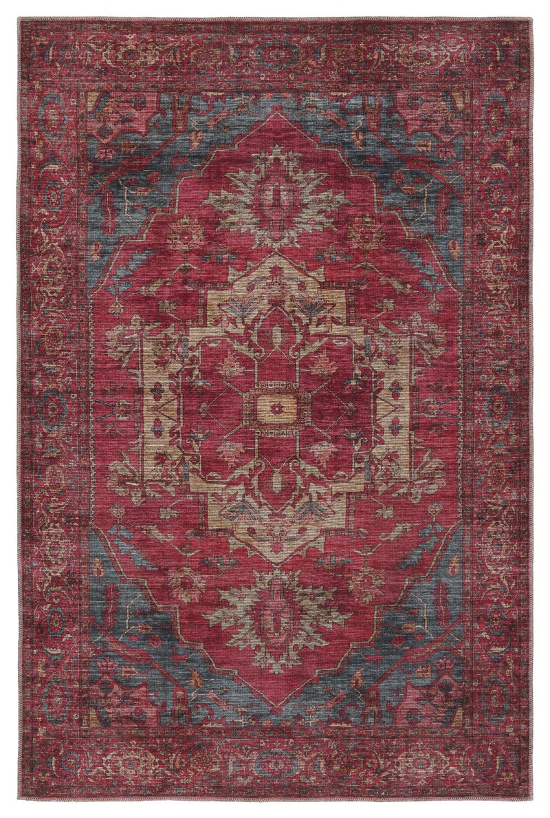 media image for gloria medallion red blue rug by jaipur living rug155401 1 218