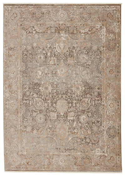 product image of Baptiste Oriental Dark Taupe & Gold Rug by Jaipur Living 528