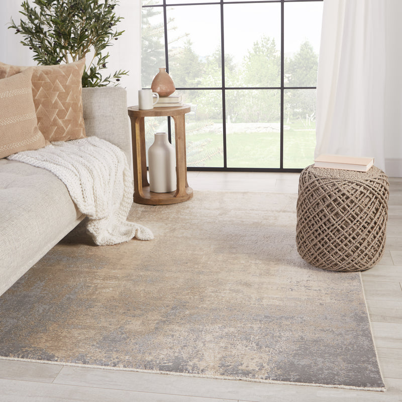 media image for Alcina Abstract Cream & Grey Rug by Jaipur Living 277