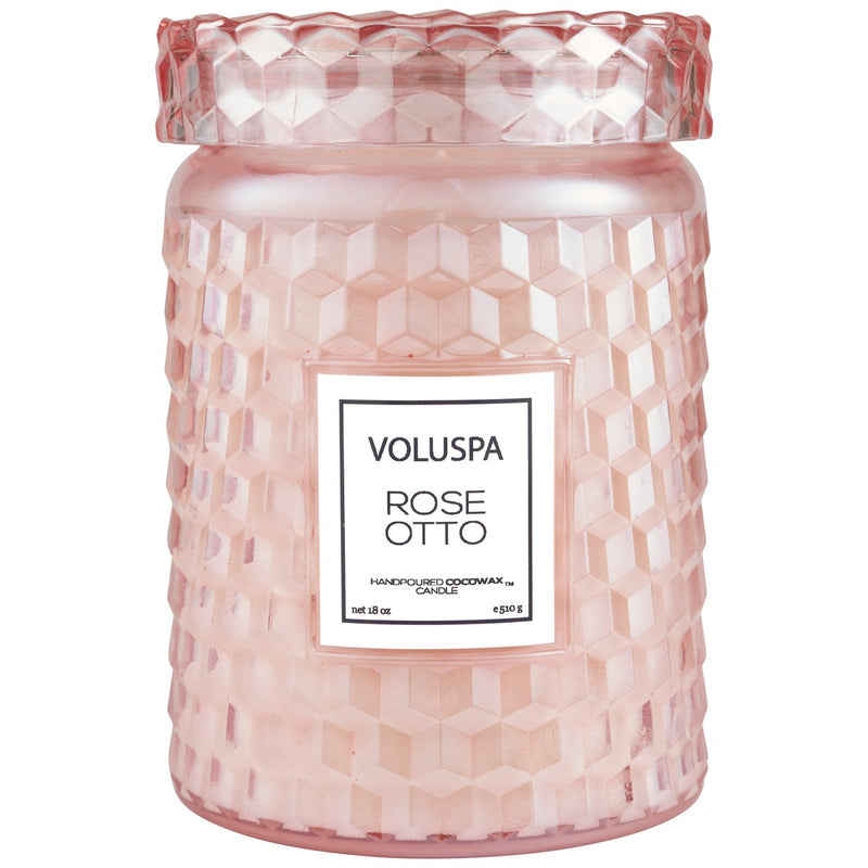media image for rose otto large jar candle 2 289
