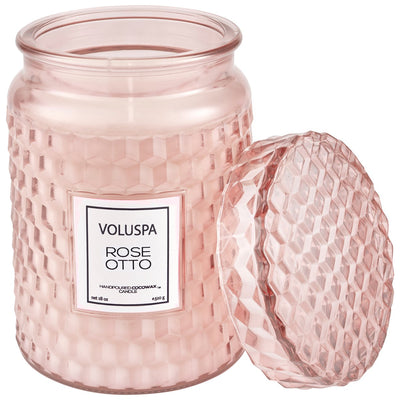 product image of rose otto large jar candle 1 553