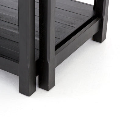 product image for Ian Kitchen Island In Black Acacia 86