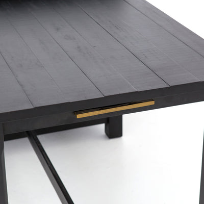 product image for Ian Kitchen Island In Black Acacia 87