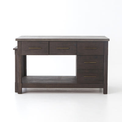 product image for Ian Kitchen Island In Natural Peroba 35