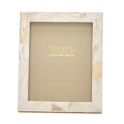 product image of Pearly White 8 X 10 Photo Frame By Tozai Vto102 1 590