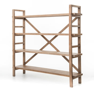 product image for Toscana Large Bookshelf In Sundried Wheat 58