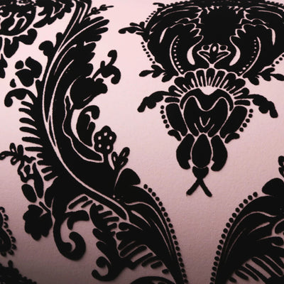 product image for Heirloom Wallpaper in Black/Pink by Burke Decor 33