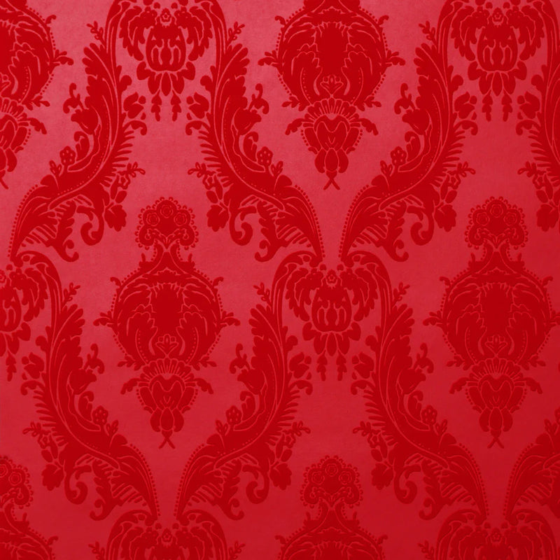 media image for Heirloom Wallpaper in Crimson by Burke Decor 289