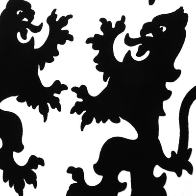product image for Griffons Wallpaper in Black/White by Burke Decor 42