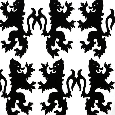 product image for Griffons Wallpaper in Black/White by Burke Decor 84