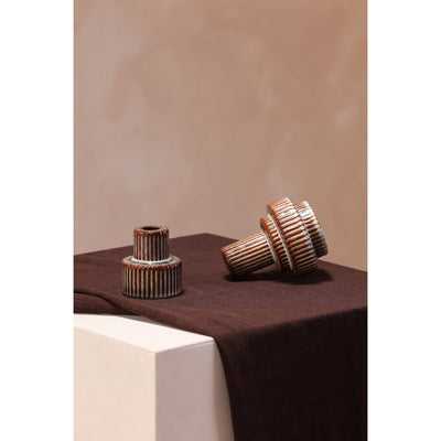 product image for Maud Stoneware Candle Holder By Moes Home Mhc Vz 1048 03 9 97