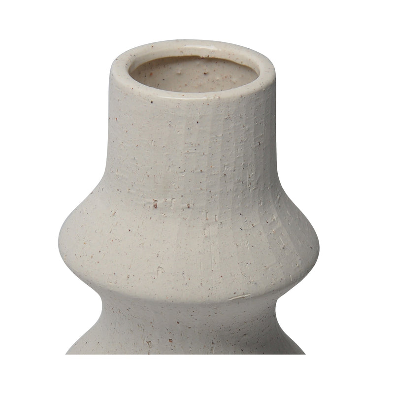 media image for Lacy Vase White By Moes Home Mhc Vz 1050 18 3 219