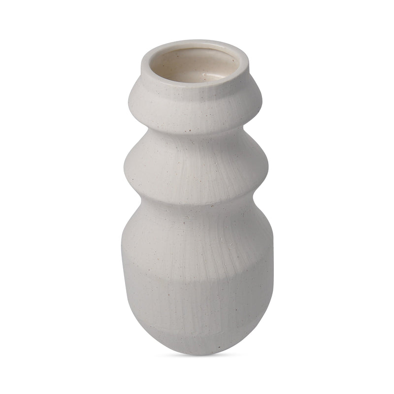 media image for Perri Vase White By Moes Home Mhc Vz 1051 18 2 292