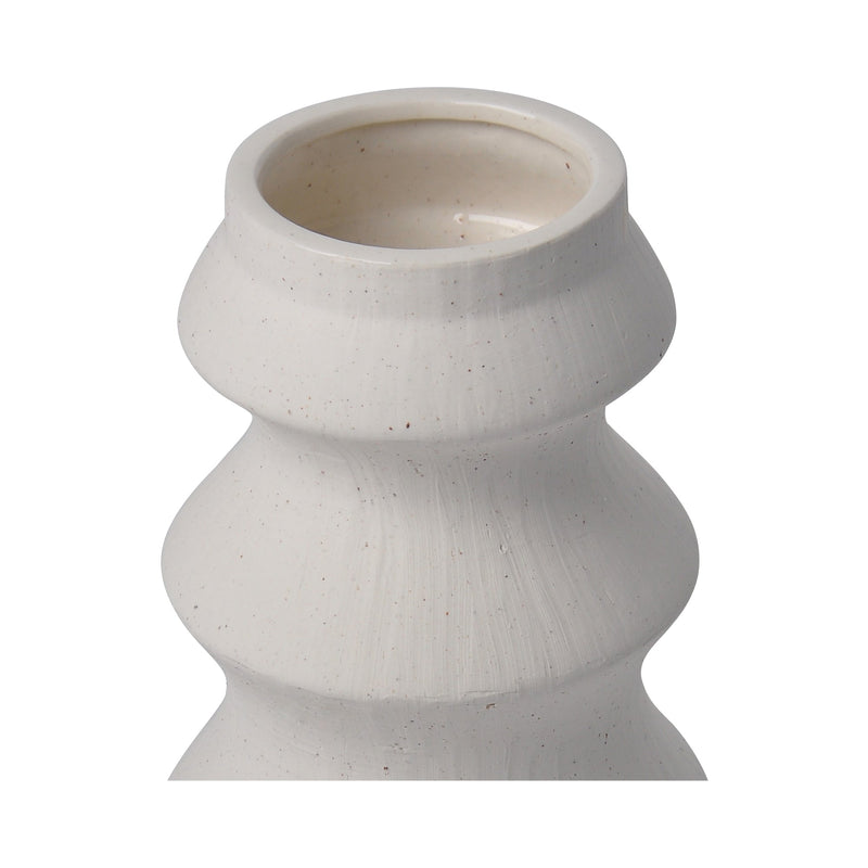 media image for Perri Vase White By Moes Home Mhc Vz 1051 18 3 267