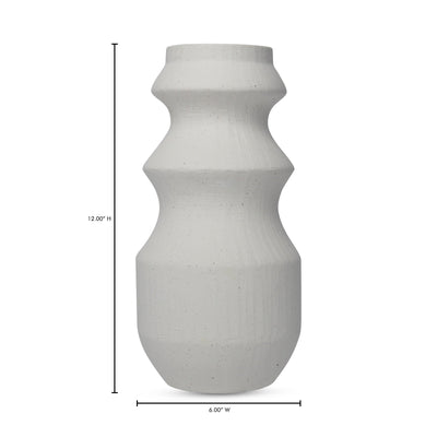 product image for Perri Vase White By Moes Home Mhc Vz 1051 18 6 9