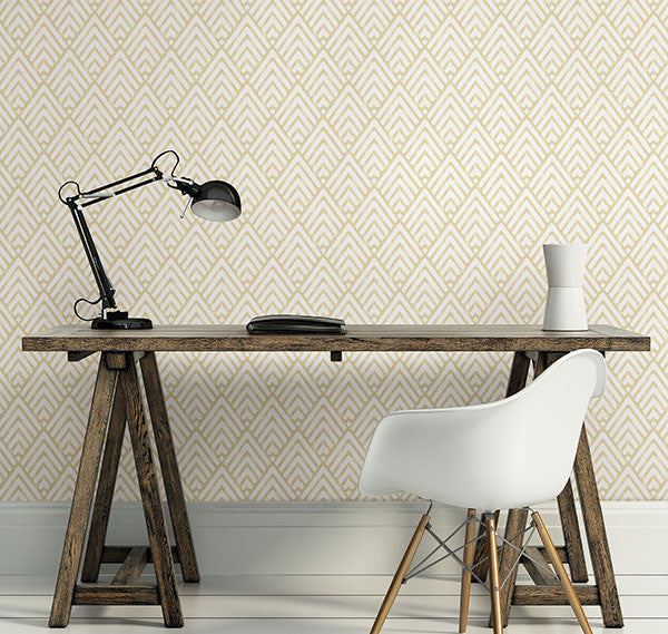 media image for Vertex Diamond Geometric Wallpaper from the Symetrie Collection by Brewster Home Fashions 213