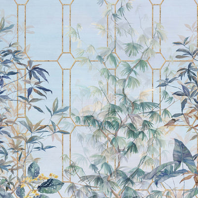 product image for Katsura Sky Blue Wallpaper from the Empyrea Collection by Osborne & Little 74