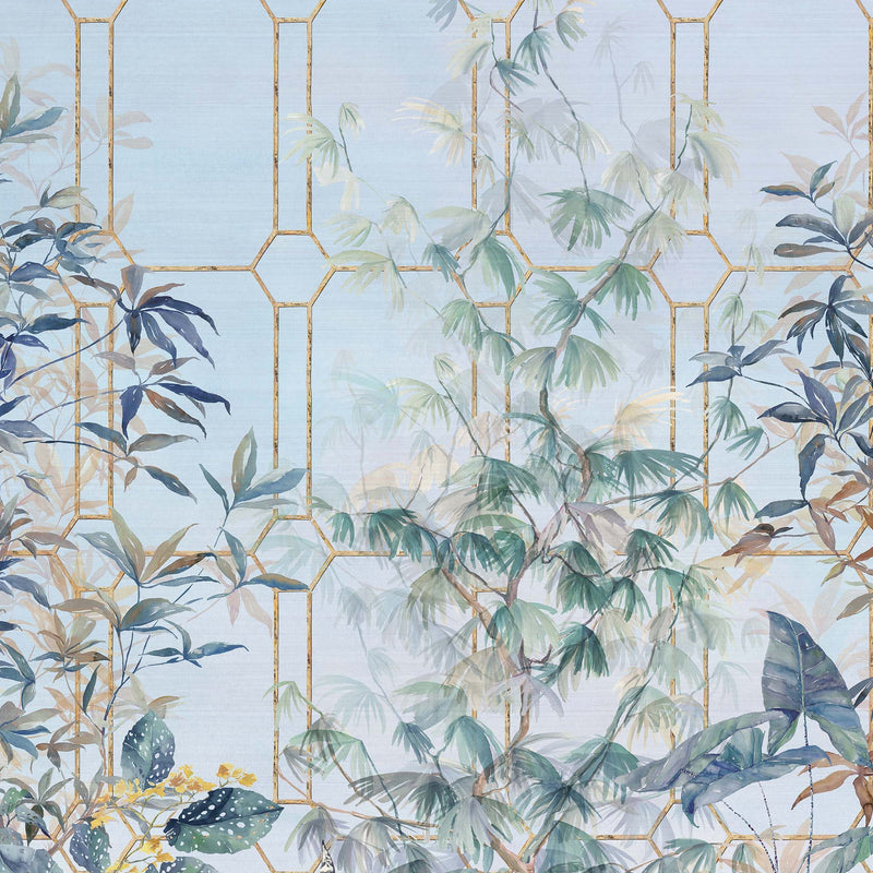 media image for Katsura Sky Blue Wallpaper from the Empyrea Collection by Osborne & Little 295