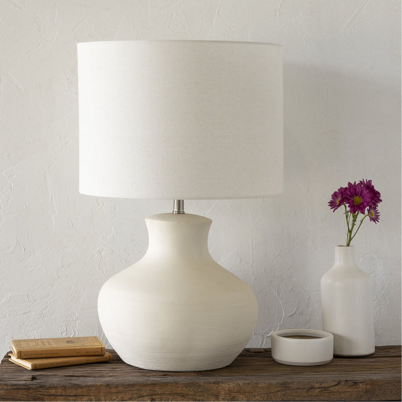 media image for Warren WAE-001 Table Lamp in Cream & Ivory by Surya 218