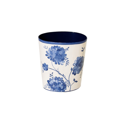 product image of Blue And Cream Wastebasket 1 52