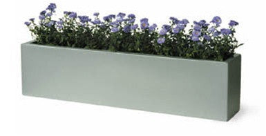media image for Geo Window Box in Aluminum Finish design by Capital Garden Products 239