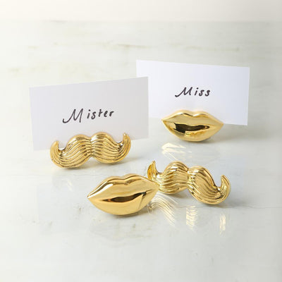 product image of muse mr mrs brass place card holders set of 4 1 570