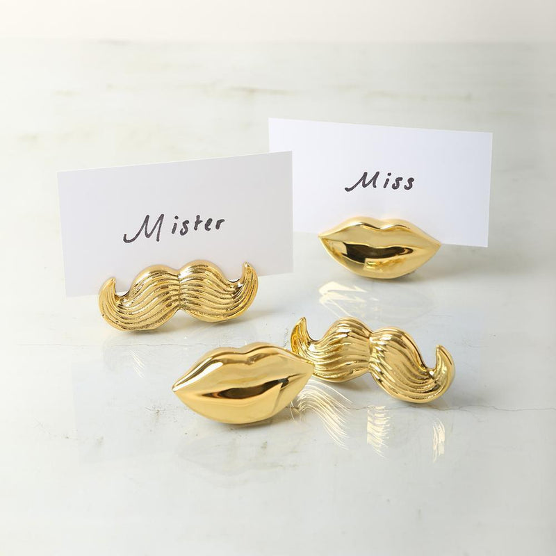 media image for muse mr mrs brass place card holders set of 4 1 256