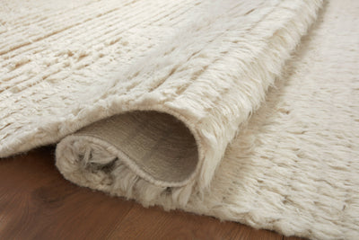 product image for Woodland Hand Knotted Ivory Rug By Amber Lewis X Loloi Woodwoo 01Iv00A0E0 3 59