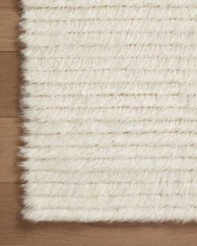 product image for Woodland Hand Knotted Ivory Rug By Amber Lewis X Loloi Woodwoo 01Iv00A0E0 4 70