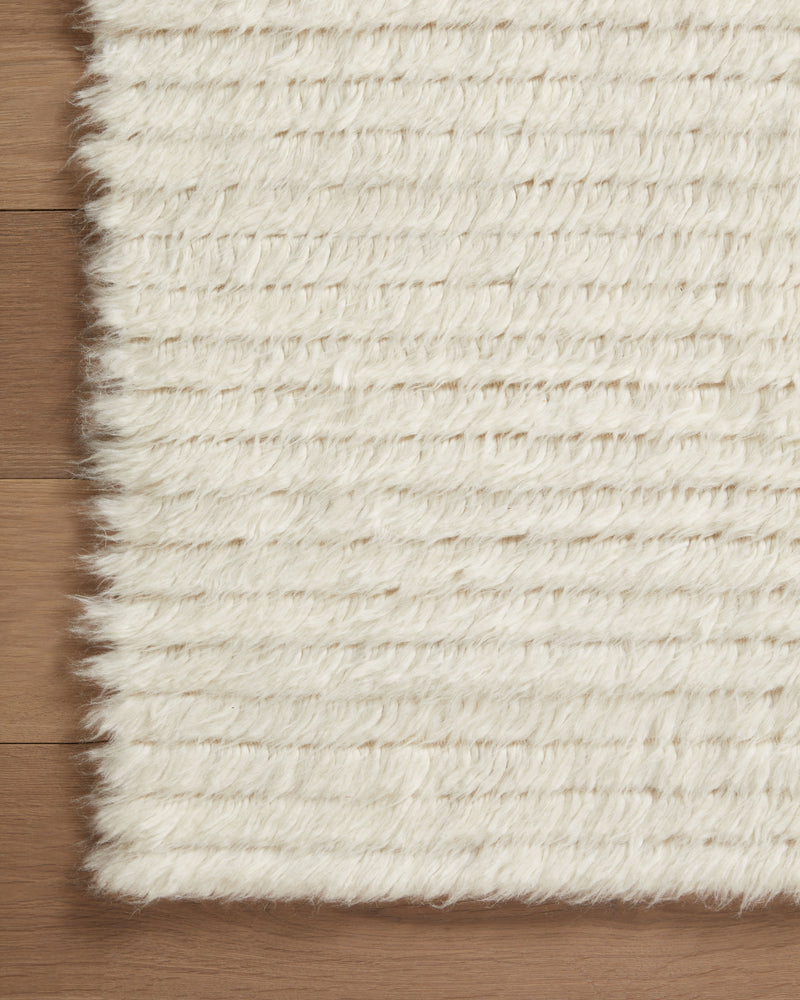 media image for Woodland Hand Knotted Ivory Rug By Amber Lewis X Loloi Woodwoo 01Iv00A0E0 4 225