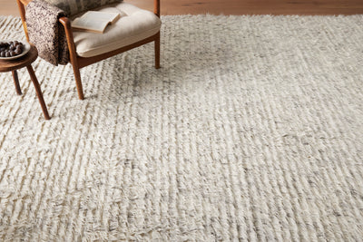 product image for Woodland Hand Knotted Silver Rug By Amber Lewis X Loloi Woodwoo 01Si00A0E0 7 11