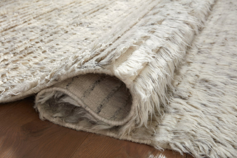 media image for Woodland Hand Knotted Silver Rug By Amber Lewis X Loloi Woodwoo 01Si00A0E0 3 216