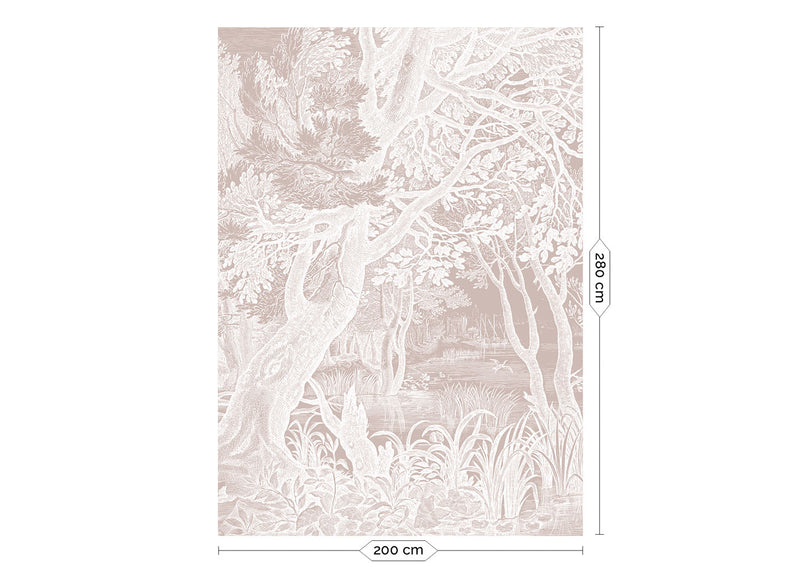 media image for Engraved Landscapes Nude No. 1 Wallpaper by KEK Amsterdam 245
