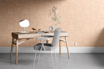 product image for Apocalypse Toile Wallpaper in Blush/Tan 88