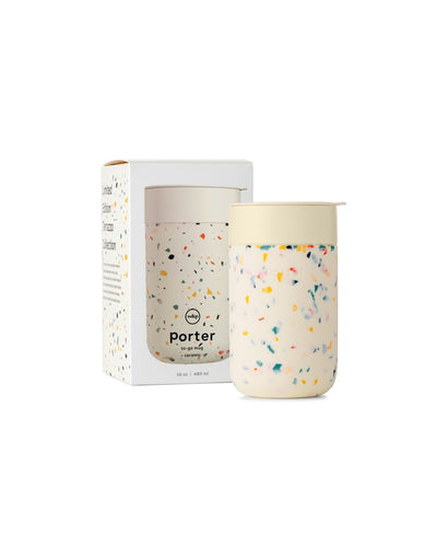 product image for porter mug 16 oz terrazzo charcoal 4 61