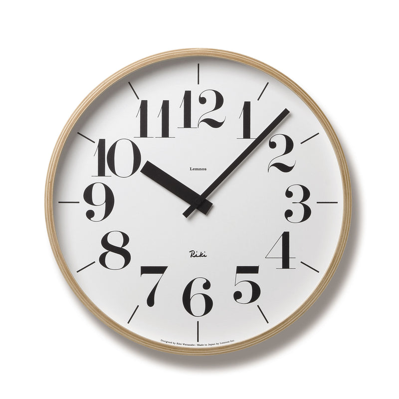 media image for riki large clock design by lemnos 1 224